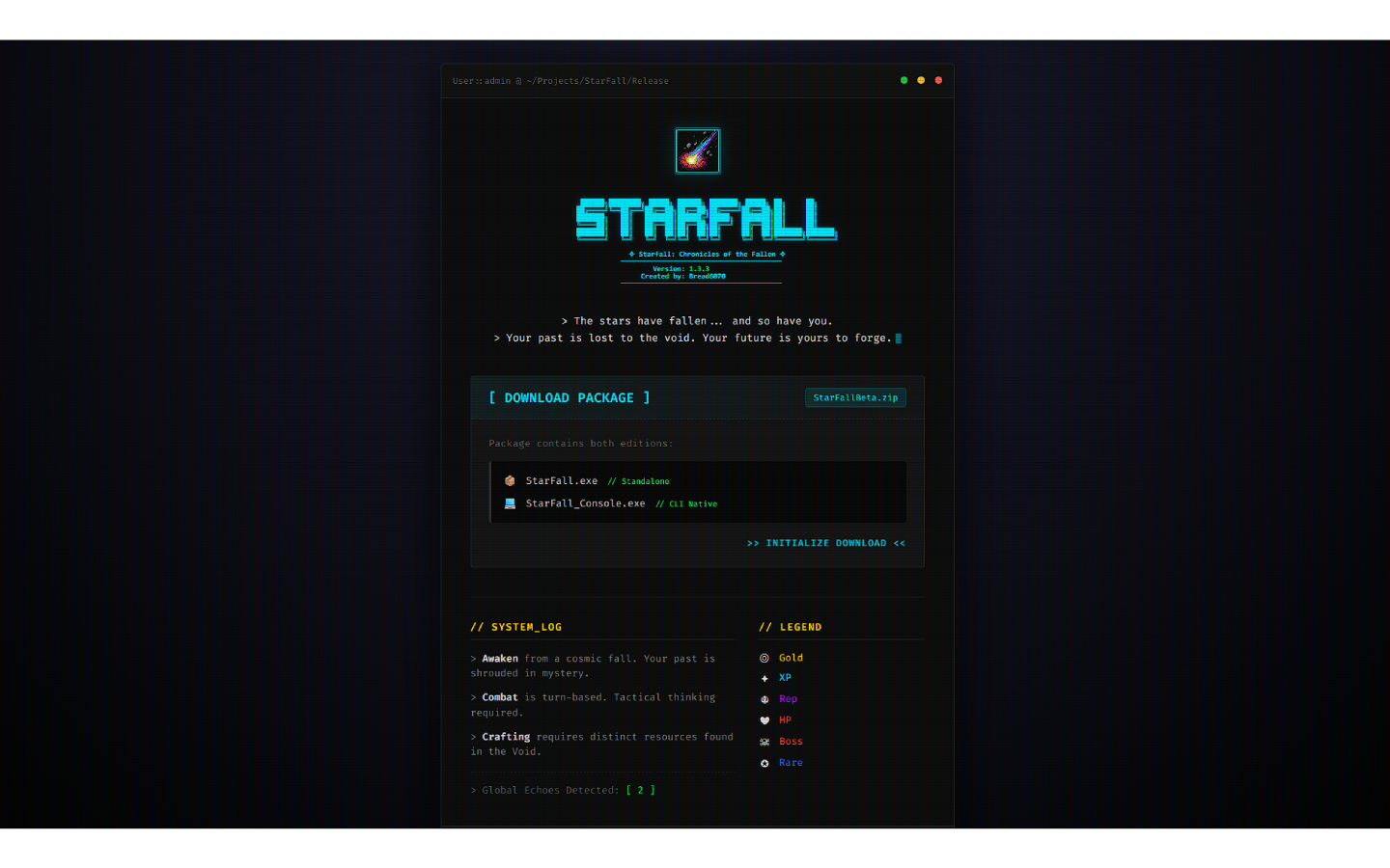 StarFall Preview